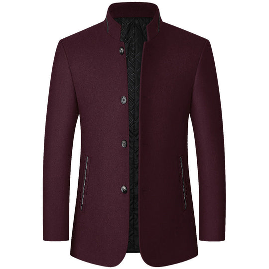 🔥Solange der Vorrat reicht 50 % Rabatt!🎉Klassische Herren Jacke mit Stehkragen