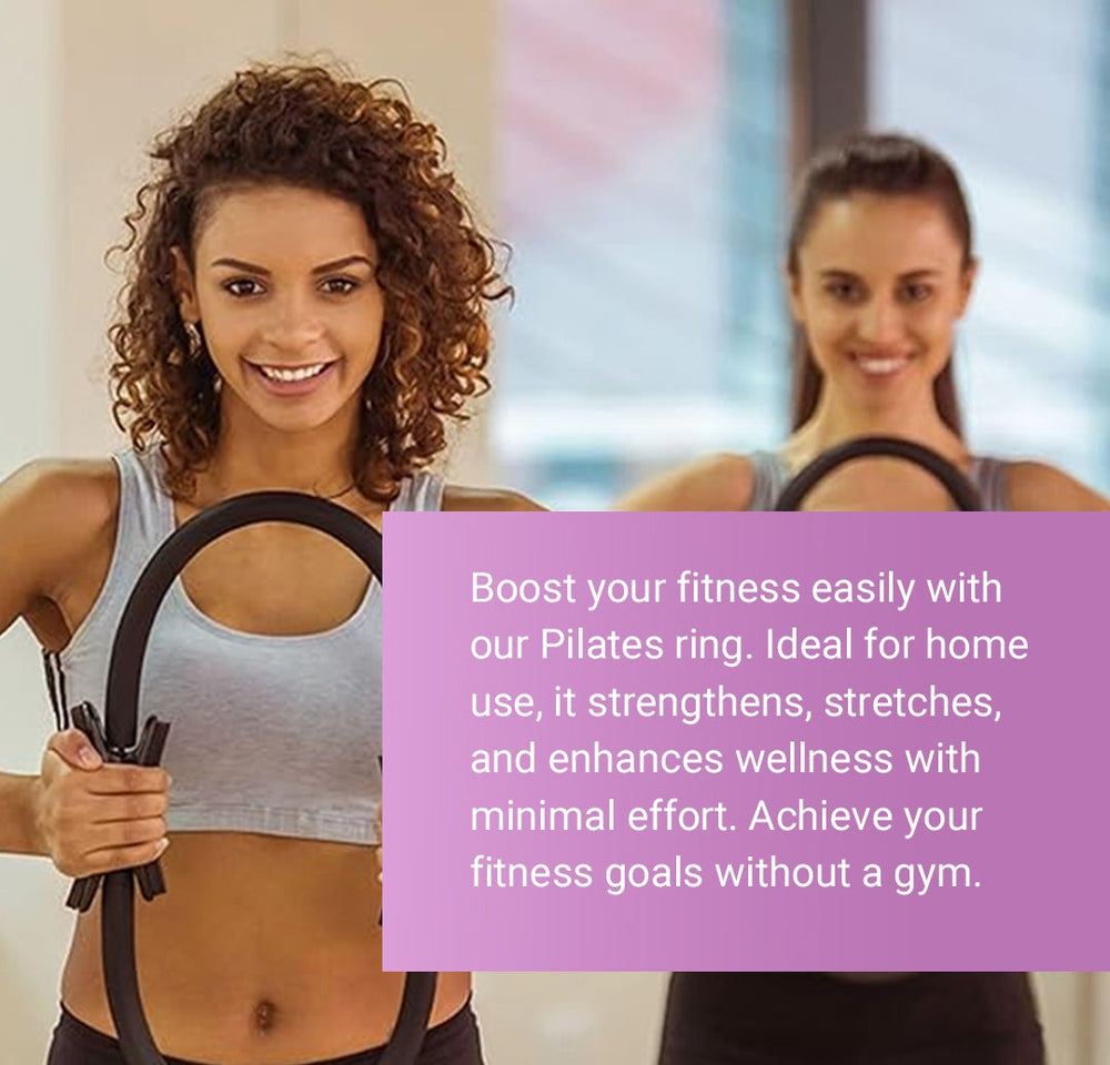 🔥NEUJAHRS-MEGA-SALE  50% RABATT💪Der All-in-One-Pilatesring – ideal für Anfänger und Fortgeschrittene🌸Formen, stärken, Haltung verbessern✨