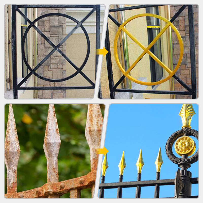 ✨🏠 50% Rabatt: Umweltfreundliche wasserbasierte Goldfarbe – Höchste Wetterbeständigkeit & einfache Anwendung für elegante Innen- & Außendekoration! ✨👍