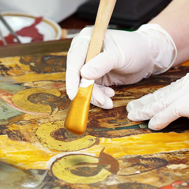 ✨🏠 50% Rabatt: Umweltfreundliche wasserbasierte Goldfarbe – Höchste Wetterbeständigkeit & einfache Anwendung für elegante Innen- & Außendekoration! ✨👍