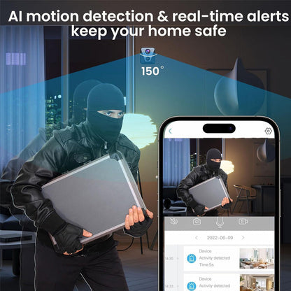 ✨Preisreduziert für begrenzte Zeit ✨🏆 HD-Überwachungskamera mit 1080p-Auflösung, magnetischer Halterung, Nachtsichtfunktion und Bewegungserkennung