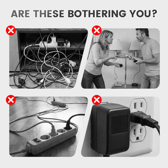 🎉 Neujahrsgeschenk – 50% RABATT!🔌 Intelligente Steckdosenleiste mit USB &amp;amp; Nachtlicht – Vielseitig &amp;amp; Sicher!