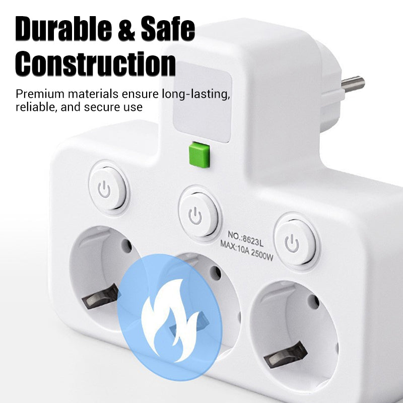 🔌💡Smarte Steckdosenleiste mit USB – Energie sparen, Komfort maximieren! ⚡✨ Praktisch, langlebig &amp; nachhaltig für Ihr intelligentes Zuhause.