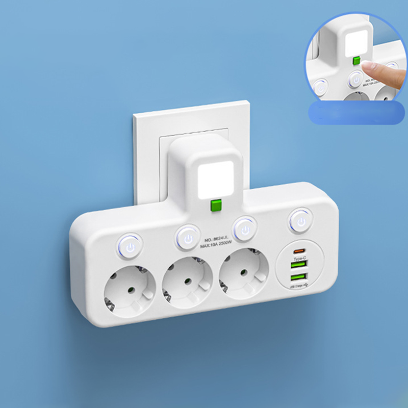 🔌💡Smarte Steckdosenleiste mit USB – Energie sparen, Komfort maximieren! ⚡✨ Praktisch, langlebig &amp; nachhaltig für Ihr intelligentes Zuhause.
