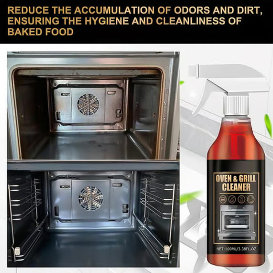 🧼 KAUFE 2, ERHALTE 1 GRATIS! 🔥 Backofen- &amp; Grillreiniger – Löst Eingebranntes Fett, Geruchsneutralisierend &amp; Ohne Schrubben ✨