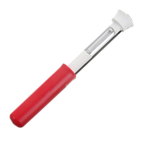 🥳2026 HOT SALE🥳💞50K+ SOLD!🔪🛒 BOGO + 50% OFF! The 2-in-1 Kitchen Hero: Core &amp; Peel with a Twist. Stainless Steel Fruit Tool! 🍎⏱️