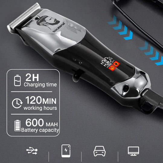💇‍♂️ 50% RABATT! ⚡ Multifunktionaler Elektrischer Haarschneider für Männer – Präzisionsklingen, Wiederaufladbar &amp; Profi-Qualität für Zuhause ✂️