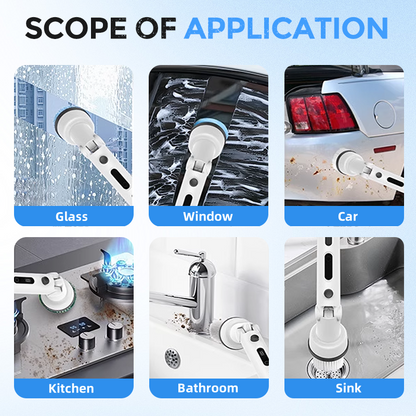 Multifunktionale elektrische ausziehbare Reinigungsbürst