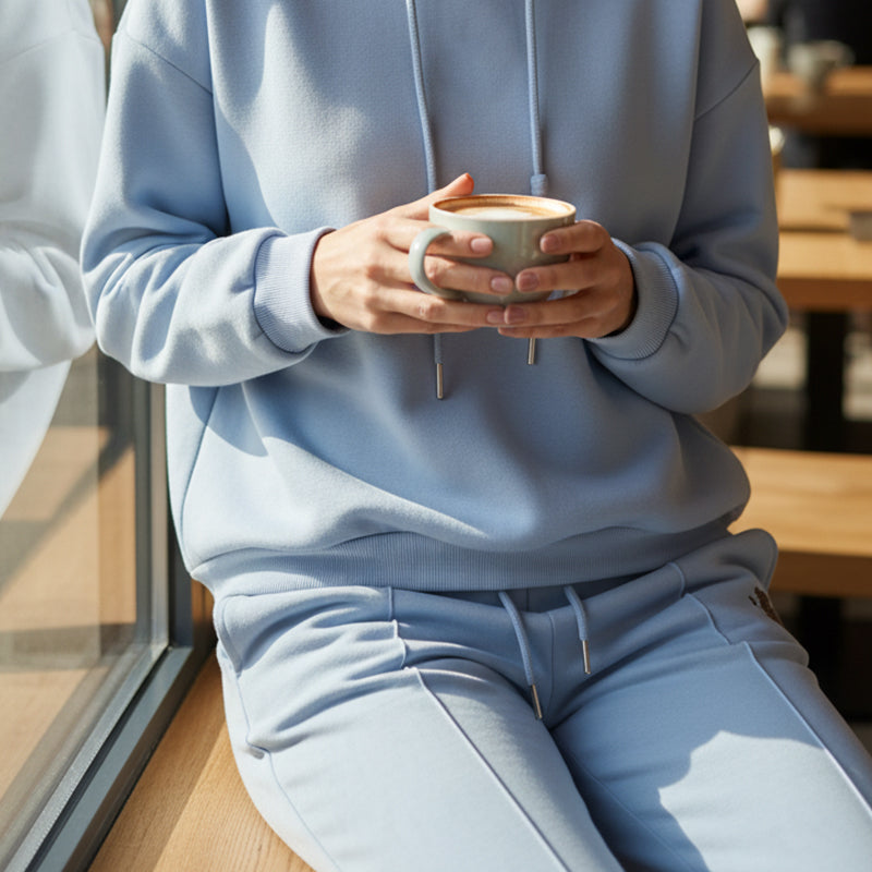 Lässiger Damen-Hoodie mit Leopardenmuster-Futter