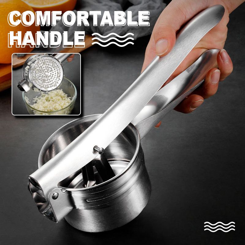 🔥 LSAT-TAG-ANGEBOT 50% RABATT!! 🔥 AEX Multifunktionale Edelstahl Kartoffel, Saft & Lebensmittelpresse