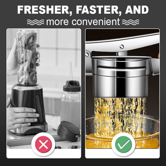 🔥 LSAT-TAG-ANGEBOT 50% RABATT!! 🔥 AEX Multifunktionale Edelstahl Kartoffel, Saft &amp; Lebensmittelpresse