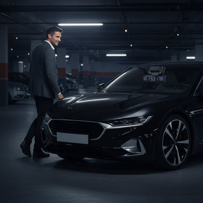 🚗 4-Kanal-Dashcam (WLAN + Nachtsicht) – Rundum-Überwachung mit HD-Aufnahmen & nahtloser App-Verbindung!