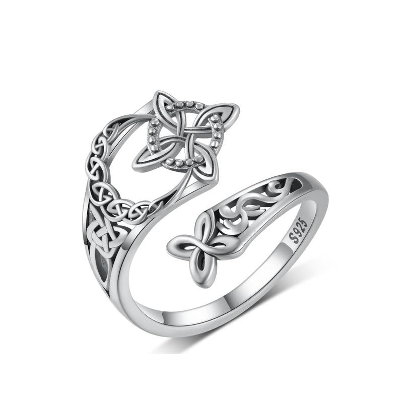 🔮 50% RABATT! ✨ Keltischer Trinitätsring – Vintage Design, Mystische Symbolik & Zeitlose Eleganz als Schmuckstück 💍