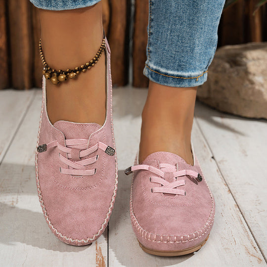 🎉 Neujahrsgeschenk – 50% RABATT!👟 Damen Bequeme Casual Loafers: Weiches PU-Leder + Rutschfeste Sohle – Perfekt zu jedem Outfit &amp; für jeden Tag!