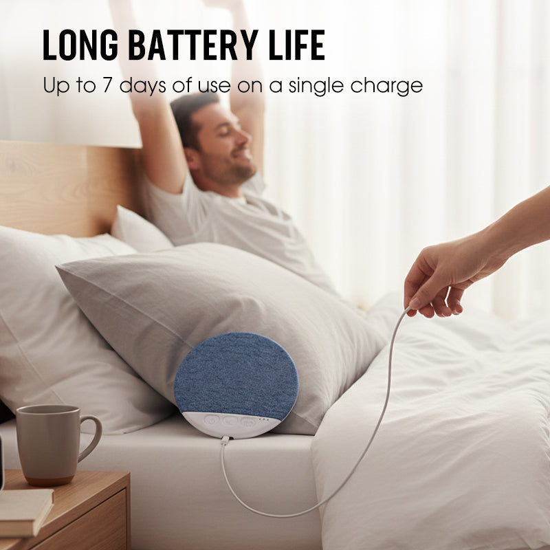💤🛏️ Schlafkissen-Lautsprecher mit 50% RABATT! 🔊🎵 Schlankes 12mm Design für Privataudio &amp; 7 Tage Akkulaufzeit