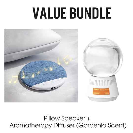 💤🛏️ Schlafkissen-Lautsprecher mit 50% RABATT! 🔊🎵 Schlankes 12mm Design für Privataudio &amp; 7 Tage Akkulaufzeit