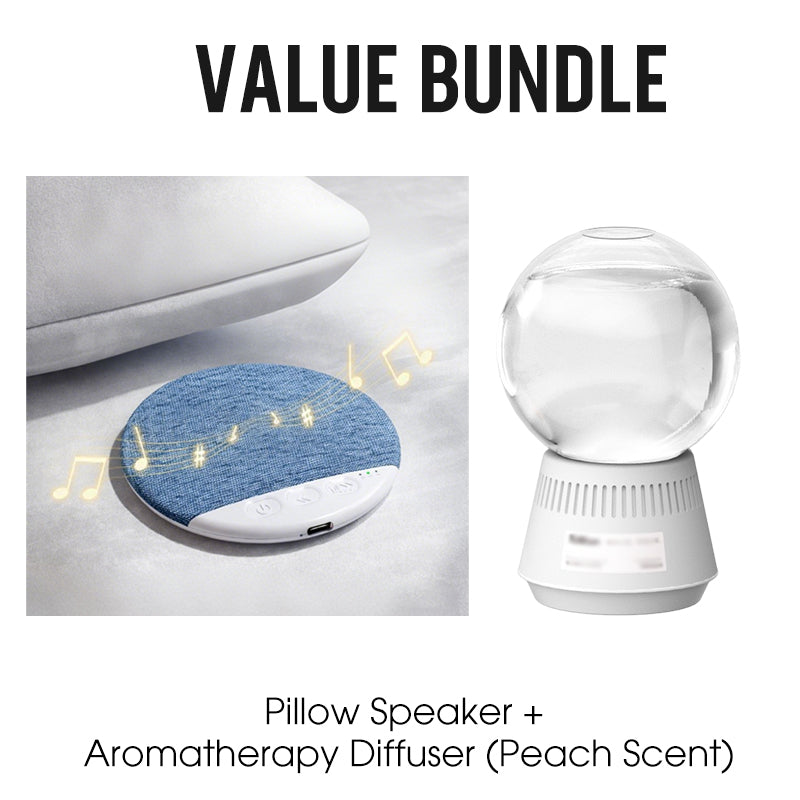 💤🛏️ Schlafkissen-Lautsprecher mit 50% RABATT! 🔊🎵 Schlankes 12mm Design für Privataudio &amp; 7 Tage Akkulaufzeit