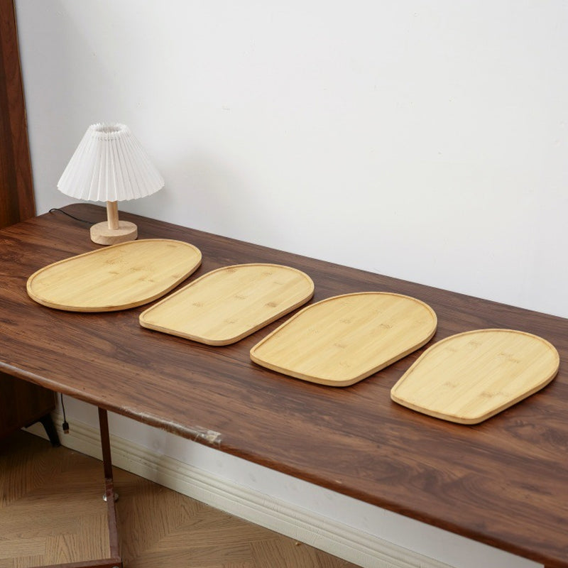 Mühelos bedienbare Schiebeablage aus Holz für Mixer