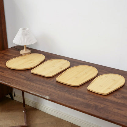 Mühelos bedienbare Schiebeablage aus Holz für Mixer