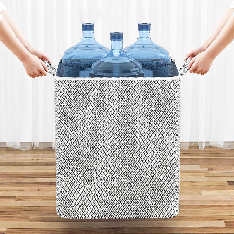 📢 50 % de réduction ! Boîte de Rangement Extra-Large avec Couvercle – 110L à 220L, Idéale pour Couettes, Vêtements &amp; Jouets ! 🛏️🧺✨