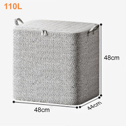 📢 50 % de réduction ! Boîte de Rangement Extra-Large avec Couvercle – 110L à 220L, Idéale pour Couettes, Vêtements & Jouets ! 🛏️🧺✨