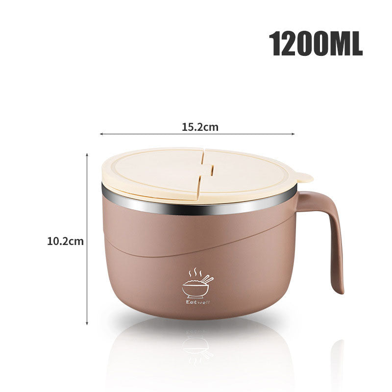 ⏰Letzte 4 Stunden Angebot: 50 % sparen🔥304 Edelstahl isolierte Ramen-Schüssel