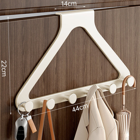 🚪 50% RABATT! 👕 Bohrfreie Türhängung – 6 Haken, Extra Breit &amp; Montage in Sekunden 🛒
