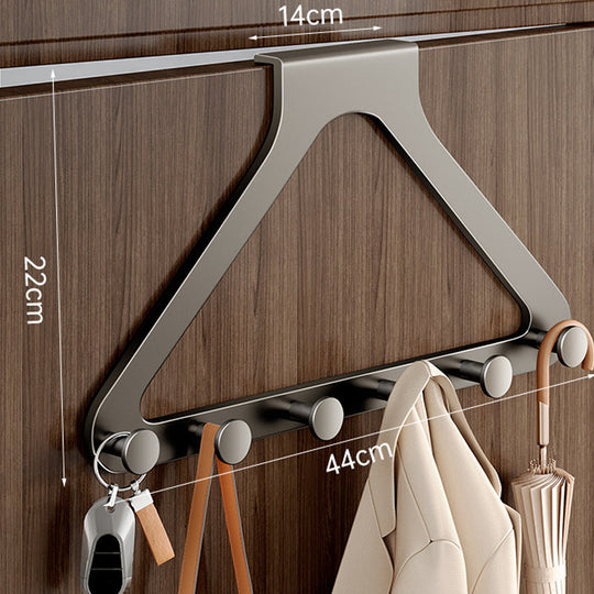 🚪 50% RABATT! 👕 Bohrfreie Türhängung – 6 Haken, Extra Breit &amp; Montage in Sekunden 🛒