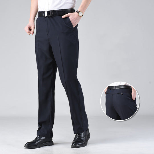 👖Herrenhose mit hoher Taille für Business-Anzüge