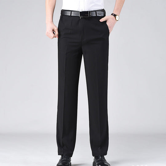 👖Herrenhose mit hoher Taille für Business-Anzüge