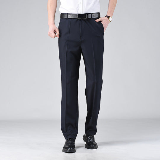 👖Herrenhose mit hoher Taille für Business-Anzüge