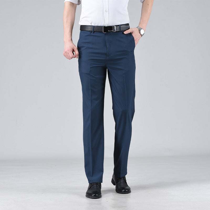 👖Herrenhose mit hoher Taille für Business-Anzüge