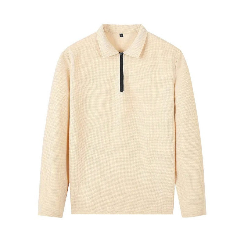 🔥Herren Waffelstrick-Set: Sweatshirt & Hose mit geradem Bein