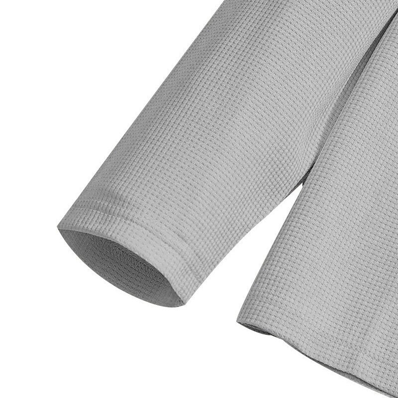 🔥Herren Waffelstrick-Set: Sweatshirt &amp; Hose mit geradem Bein