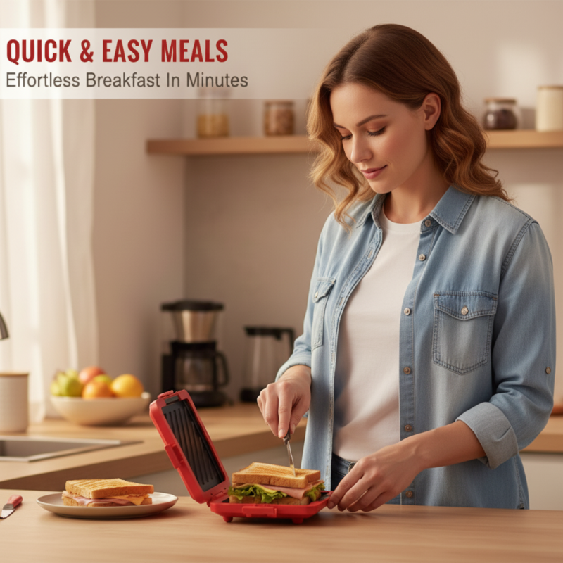🔥2026 Neuheiten: 50 % Rabatt für begrenzte Zeit!🔥Mikrowellen-Toaster & Sandwichmaker für schnelles Kochen