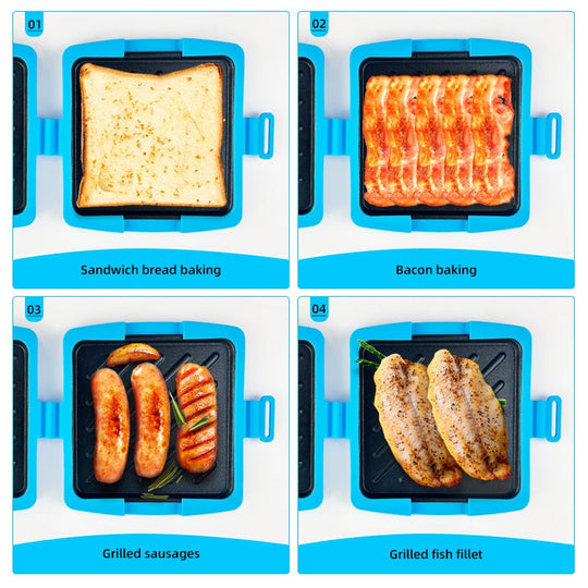 🔥2026 Neuheiten: 50 % Rabatt für begrenzte Zeit!🔥Mikrowellen-Toaster &amp; Sandwichmaker für schnelles Kochen
