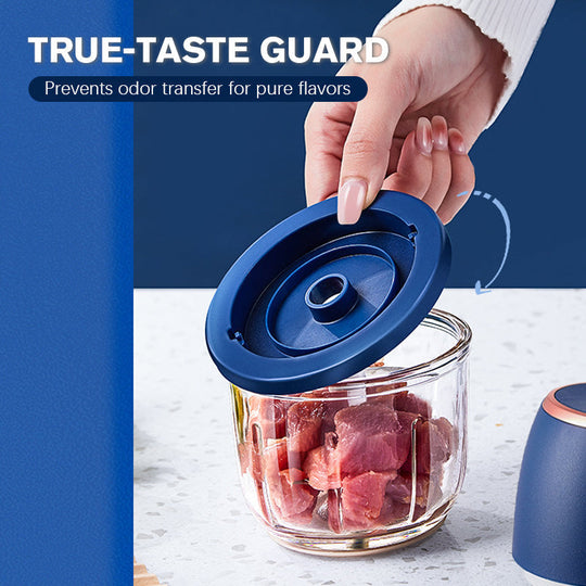 ⚡ 50% RABATT! 🥦 Kraftvoller Großvolumen-Elektrohacker – 1000W Motor, 2L BPA-freie Schüssel &amp; Ein-Tasten-Pulsbetrieb 🥕