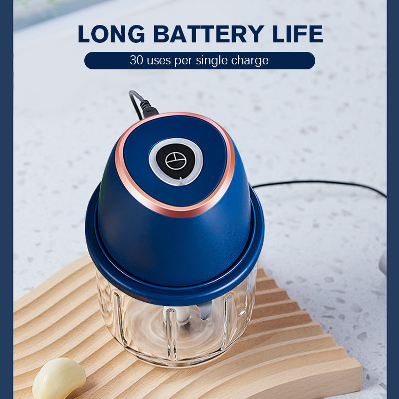 ⚡ 50% RABATT! 🥦 Kraftvoller Großvolumen-Elektrohacker – 1000W Motor, 2L BPA-freie Schüssel &amp; Ein-Tasten-Pulsbetrieb 🥕