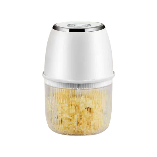 ⚡ 50% RABATT! 🥦 Kraftvoller Großvolumen-Elektrohacker – 1000W Motor, 2L BPA-freie Schüssel &amp; Ein-Tasten-Pulsbetrieb 🥕