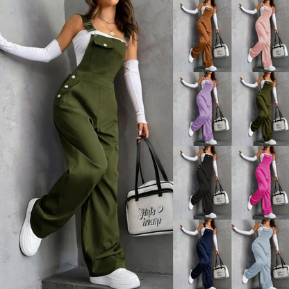 Damen Retro-Cargo-Overalls mit Taschen🔥Kauf 2 Artikel versandkostenfrei🔥