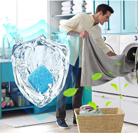🎉 Neujahrsgeschenk – 50% RABATT!🧼 Waschmaschinen-Tiefenreinigungstabletten: 99 % Bakterien entfernen + Intensivreinigung – Einfach reinigen ohne Schaden!