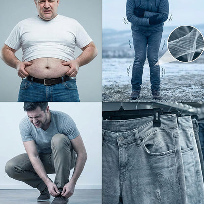 📢📢60 % Rabatt!! ⏰Herren-Cordhose mit geradem Bein für den Freizeitbereich