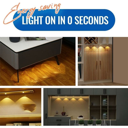 💡LED-Schrankleuchte mit Bewegungsmelder (🔥4 Stück, kostenloser Versand)