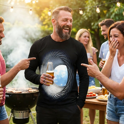 Herren-Top mit 3D-Digitaldruck