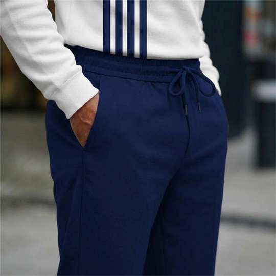 🌿👬Herren-Set mit Grafikprint, Pullover und Hose🔥Kauf 2 Artikel versandkostenfrei🔥