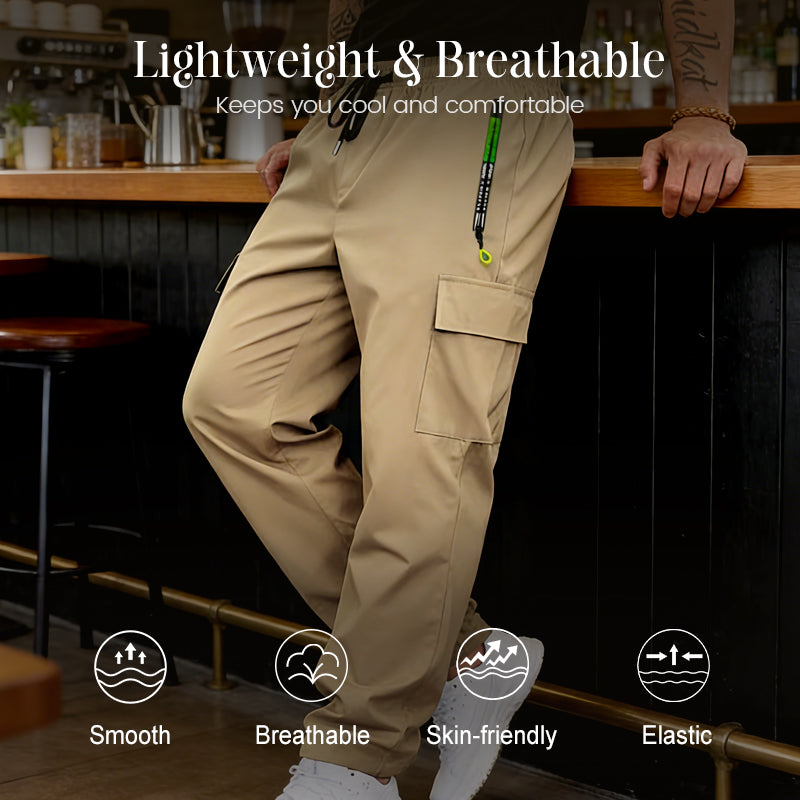 👖 50% RABATT! 💎 Herren Outdoor-Cargohose – Atmungsaktiv & Vielseitige Taschen – Robustes Material, Ganztagskomfort & Inkl. Gratis T-Shirt