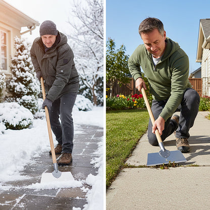 📢📢50 % Rabatt!! ⏰🛠️ Robuste Multifunktions-Reinigungsschaufel - Robust, scharfkantig & unverwüstlich | Für Fliesen, Grill, Auto, Erde & mehr✨