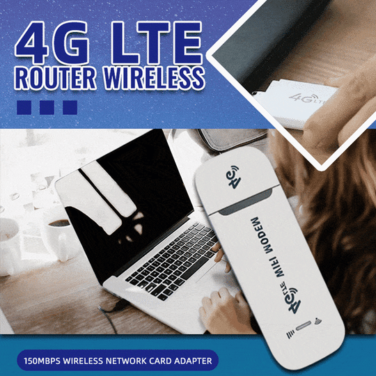 📶 54% RABATT! 🌐 2026 4G LTE USB-Mobilfunkrouter – Hochgeschwindigkeits-Internet Überall, Unterstützt Mehrere Geräte &amp; Einfache Einrichtung 🔋