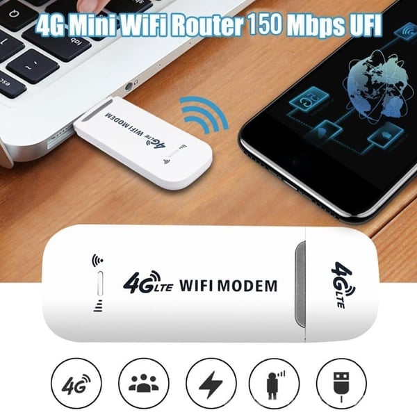 📶 54% RABATT! 🌐 2026 4G LTE USB-Mobilfunkrouter – Hochgeschwindigkeits-Internet Überall, Unterstützt Mehrere Geräte &amp; Einfache Einrichtung 🔋