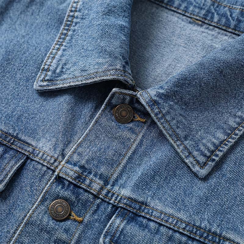 📢📢60 % Rabatt!! ⏰Langer, lässiger Jeansmantel für Damen mit Knöpfen